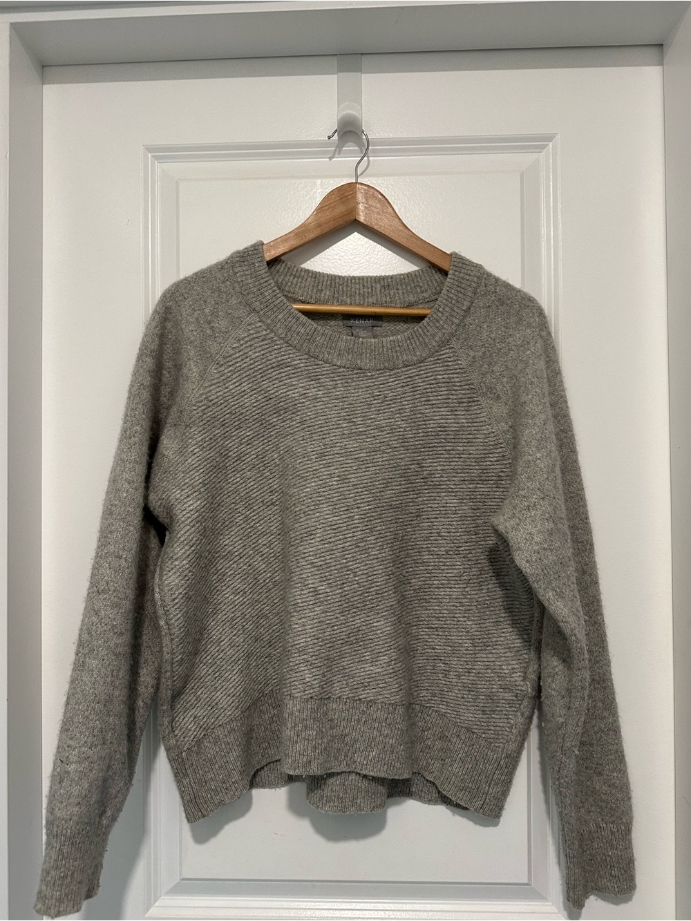 Kenar Heathered Gray Crewneck Sweater Women’s Size XL